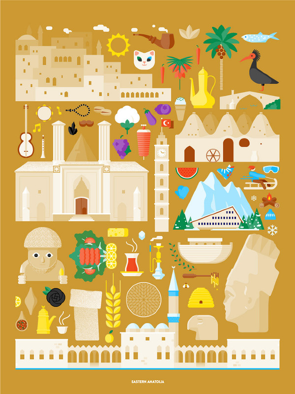 Turkey Tamer Köşeli #simple #illustration #geometry #modern