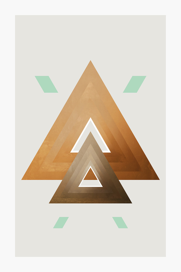 Series 1, project#1 #art #abstract #geometric #digital #shape #triangle #color #AnthonyScime