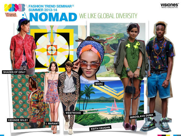 vsns 16°ed. SS 2013/14 on Behance #seminar #add #fashion #menthol #trend