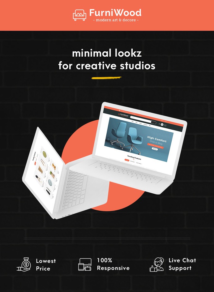 #FurniWood - #Home #Decor #Furniture - #Prestashop #Responsive #Theme | #TemplateTrip #eCommerce #Website #Design #Template