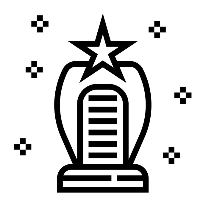 See more icon inspiration related to prize, sports and competition, champion, winner, win, award, trophy, star and cup on Flaticon.