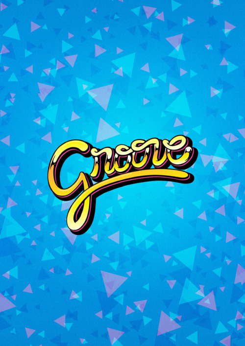Groove #lettering #poster #typography