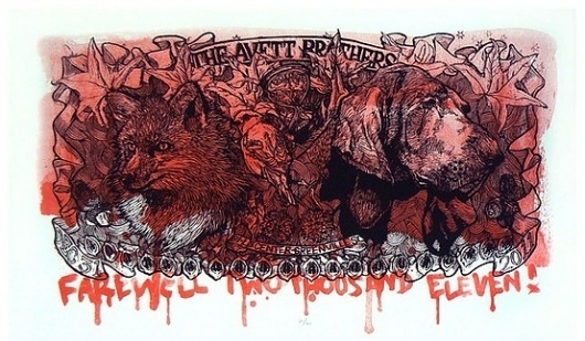 all things Design / The Avett Brothers, Greenville, SC 2011 #relief #avett #printmaking #the #poster #brothers