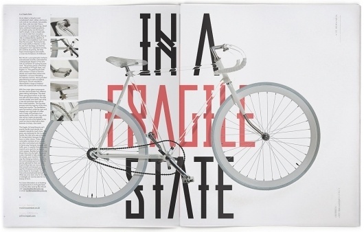 01.jpg (imagen JPEG, 1000 × 639 píxeles) #fixie #design #graphic #tipography #bike #sawdust #editorial
