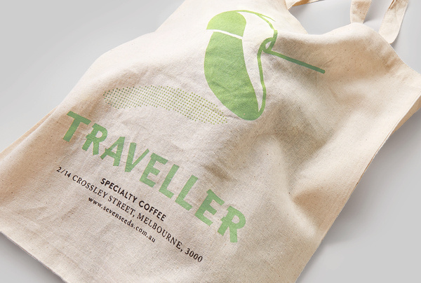 Traveller #logotype #sack #branding #tcyk #burlap #bag