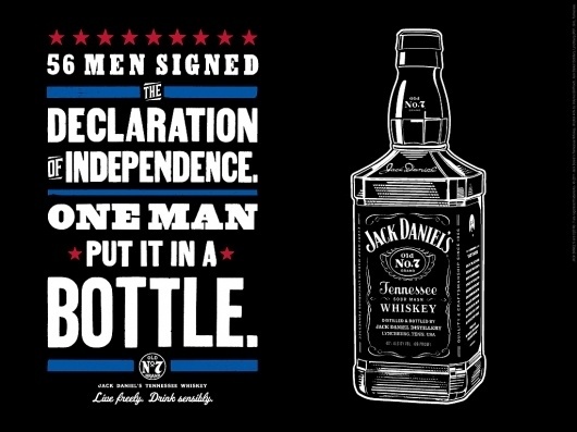 Jack Daniel's #whiskey #print #design #poster
