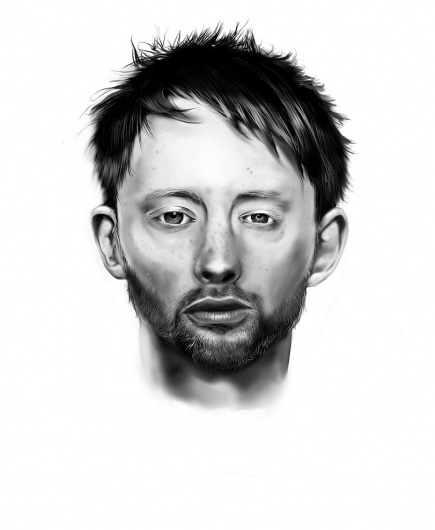 RADIOHEAD by ~MazeFall on deviantART #radiohead #drawings #minimalistic #illustrations #clean #illustration #music