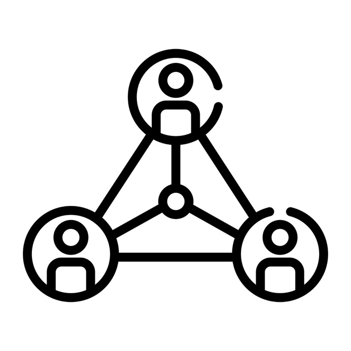 See more icon inspiration related to link, team, group, network, business and finance, working, networking, business, connection and people on Flaticon.