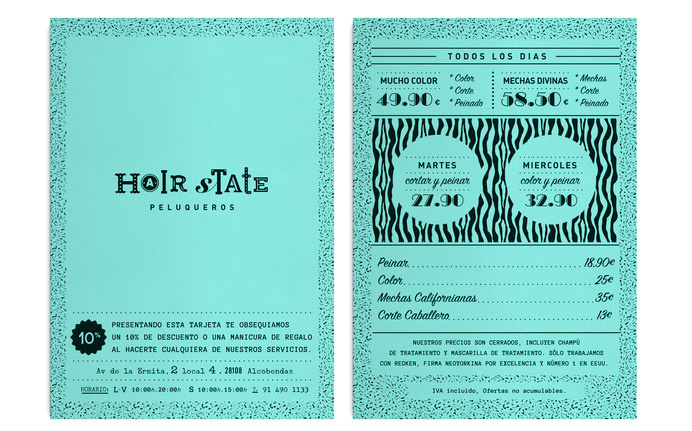 hairstatebeautylounge #hair #design #pattern #poster