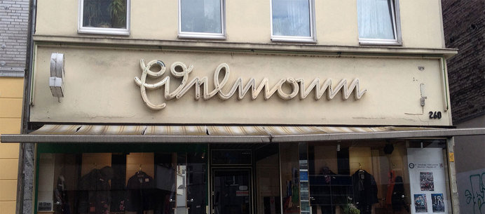 neon, sign, vintage