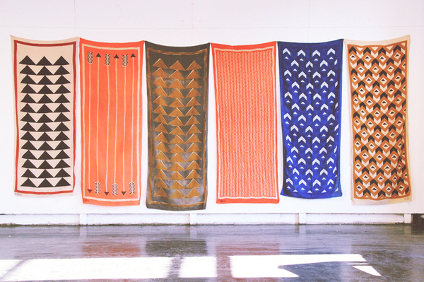 Block Shop Scarves #scarves #shop #block #printing #patterns