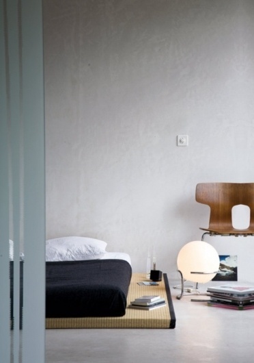 vineet kaur #interior #lamp #chair #books #bed
