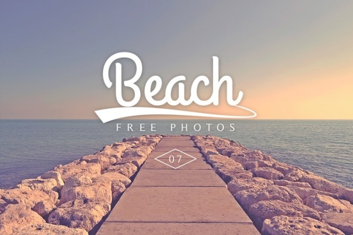 Beach Stock Photo Set