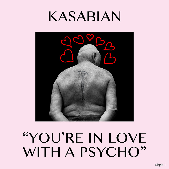 neil bedford kasabian aitor throup sony records album sleeve artwork music portrait rick graham pyscho