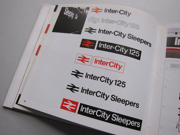 British Rail Design Book #british #design #graphic #book #corporate #james #identity #rail #cousins