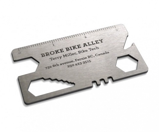 Lovely Stationery | Curating the very best of stationery design | Page 30 #business #repair #card #bike #metal