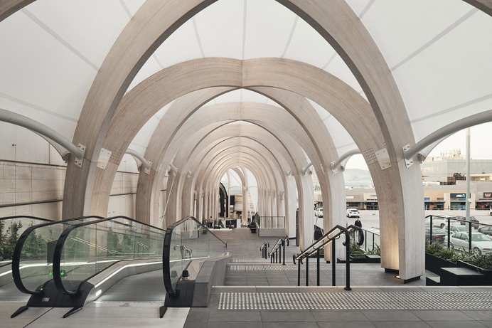 The Link Walkway / Make Architects,© Peter Bennetts