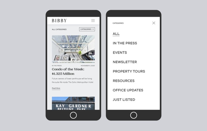 The Bibby Group Mobile Website - Blog