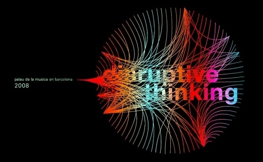 Global Dialogues: Disruptive Thinking | UeBERSEE #logo #branding