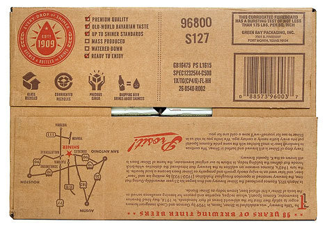 Shiner Bavarian Amber Case #packaging #beer #label