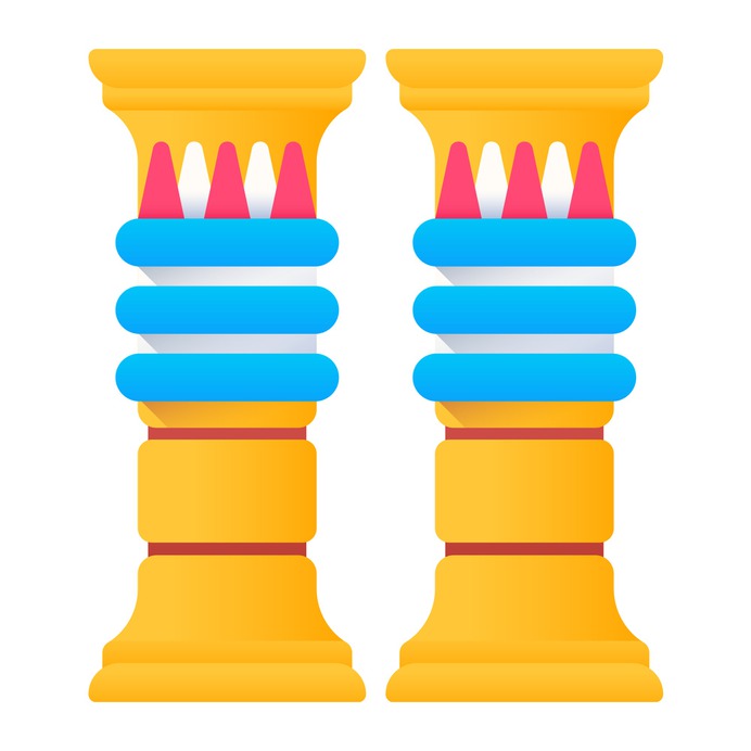 See more icon inspiration related to pillar, cultures, architecture and city, architecure, column, temple, capital, egyptian, egypt and monuments on Flaticon.