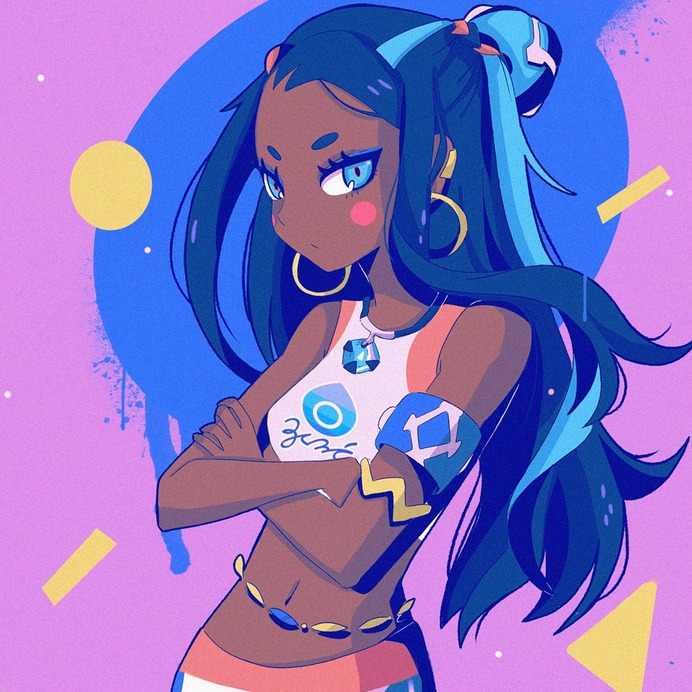 Nessa is badass. Anime illustrations