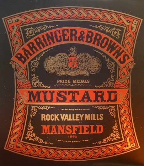 All sizes | Mustard 03 | Flickr - Photo Sharing! #label #mustard #screen #vintage #silk #typography