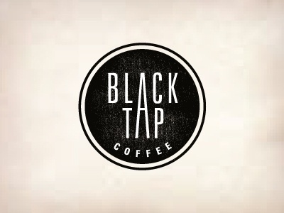 Dribbble - Black Tap Coffee by Jerron Ames #type #circle #logo