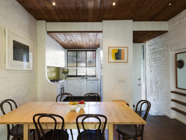 StalkingÂ leftovers desire to inspire desiretoinspire.net #kitchen #brickwork