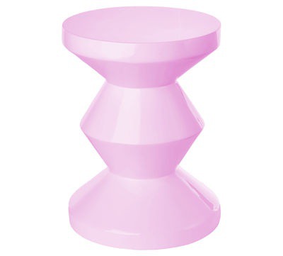 Made in Design - Zig Zag End table by Pols Potten - Light pink