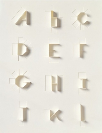 Google Reader (15) #die #cut #alphabet #paper