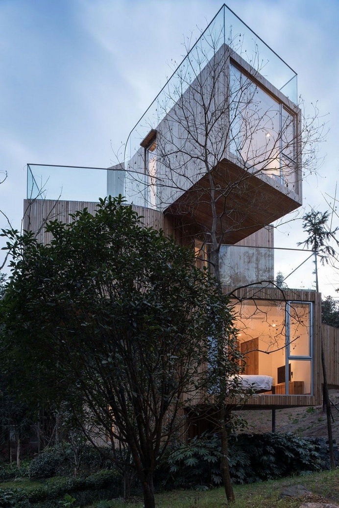 Tree House Hotel in China - Qiyunshan by Bengo Studio 11