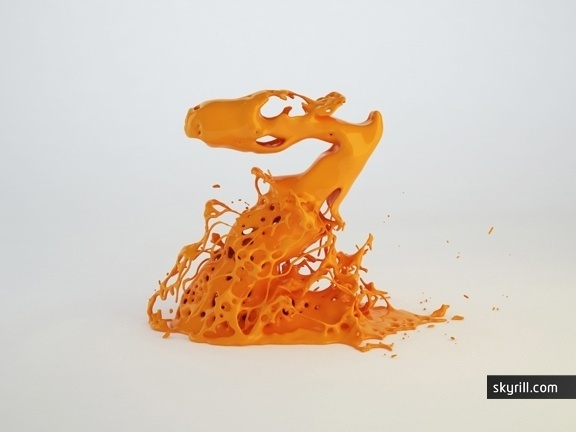 Type Fluid Experiment | skyrill.com #com #fluid #type #skyrill #experiment