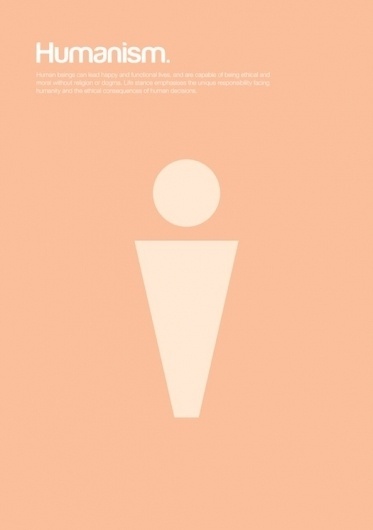Major Movements in Philosophy as Minimalist Geometric Graphics | Brain Pickings #poster #humanism