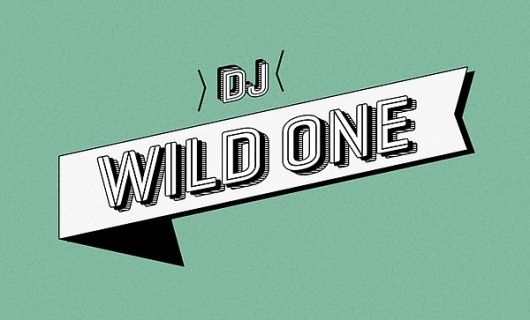 Dj Wild One on the Behance Network #identity #brad #ribbon
