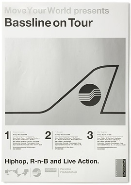 Paradiso / Posters 2 - Experimental Jetset #experimental #grid #1990s #poster #jetset #helvetica