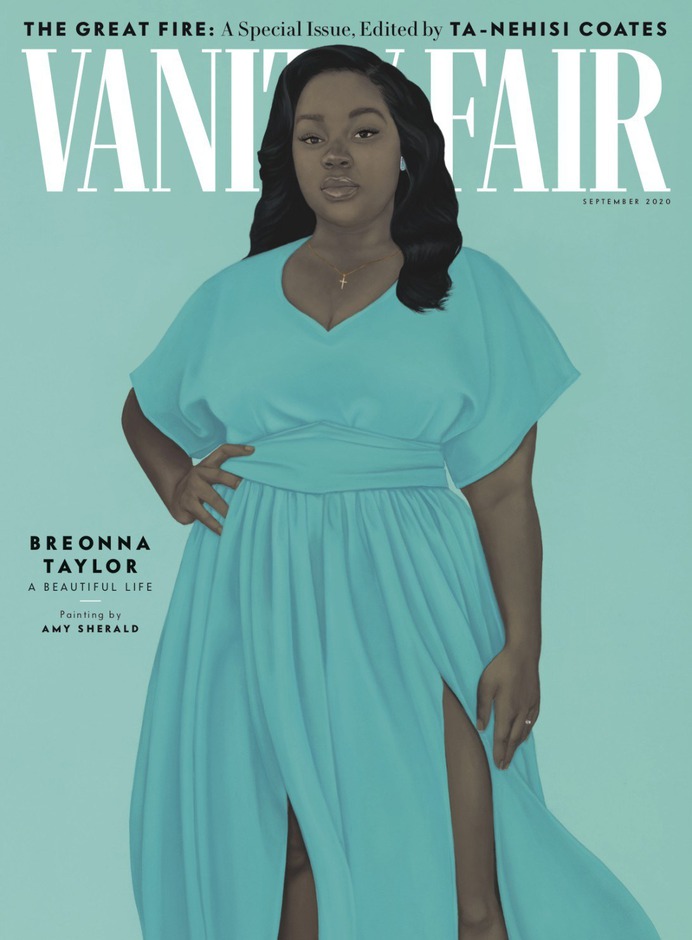 breonna taylor vanity fair painting by amy sherald
