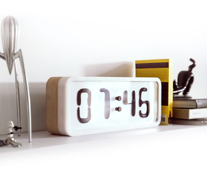 hello,rhei,clock,magnet,liquid,time,alarm,design,wood,movement,tiempo,despertador,alarma,fluido,fluid,magnetico