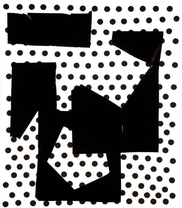 DotsDotsDots / window comp 005 #dots #compostion #black