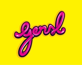 Gersl #logo #script #design #identity
