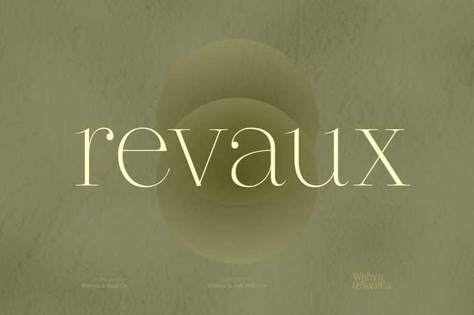 Revaux Serif Font