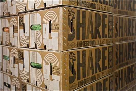 Leach Street #share #packaging #food #box #organic #typography