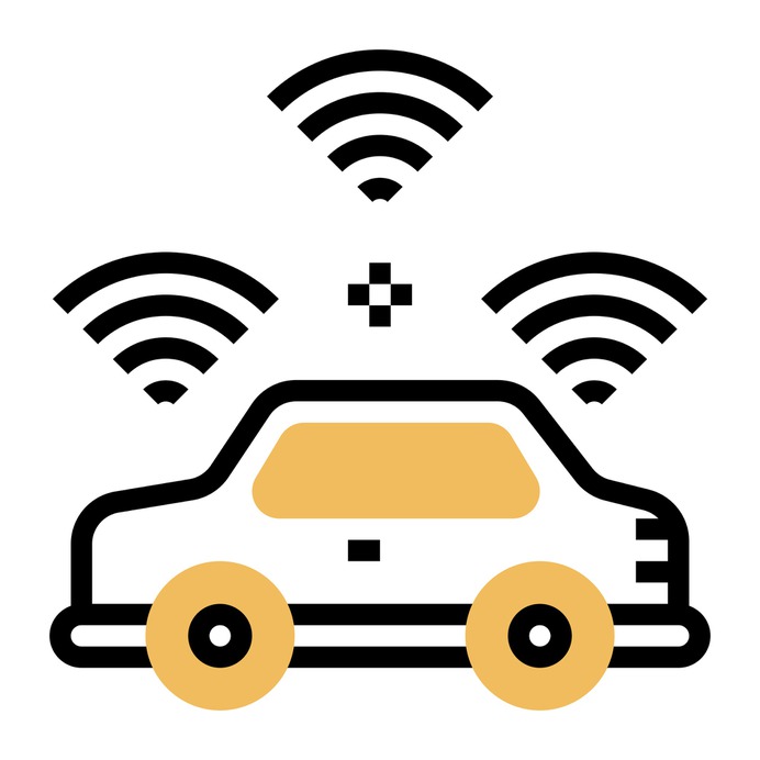 See more icon inspiration related to sensor, car, radar, parking sensor, sensors, connectivity, intelligence, electronics, park, parking, wifi and security on Flaticon.