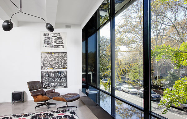 The Richardson / Dondoe Loft by Workshop for Construction #interior #miller #glass #herman #eames