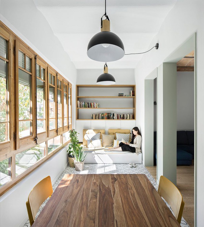 Caldrap Barcelona Apartment by Nook Architects
