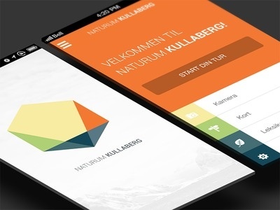 Kullaberg mobile application #phone