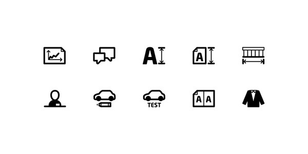 Pictograms for KIA's guideline on Behance #icon #symbol #pictogram
