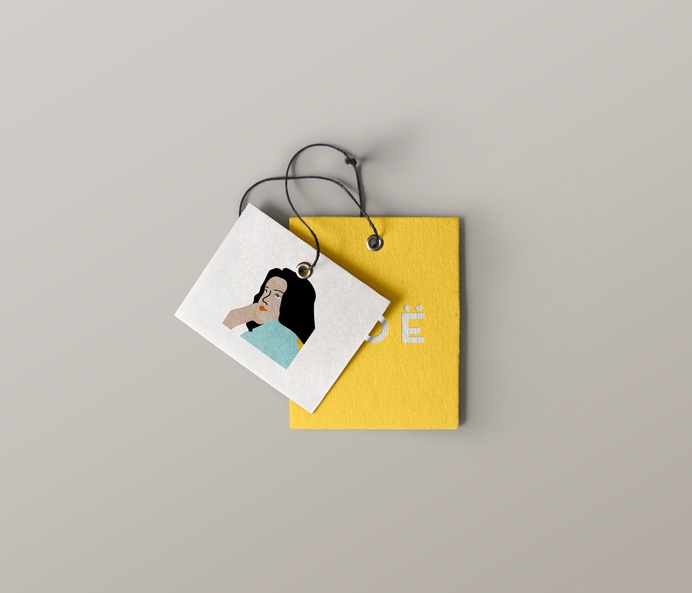 Nonprofit women's fashion tag concept. Zoë — Brittany Byrne