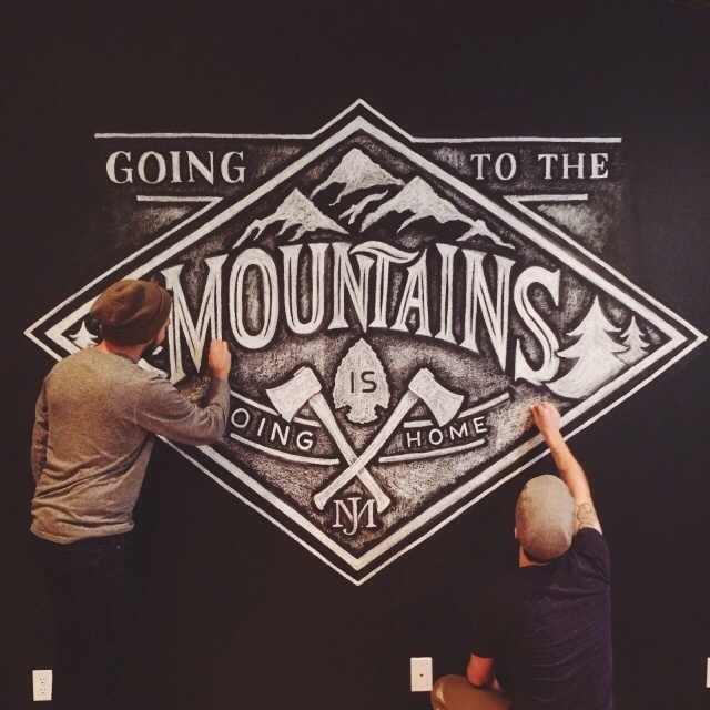 Dale Partridge // CEO #typography #hand lettering #chalk art