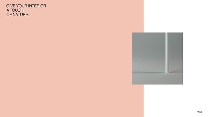 Petiole Vase Concept - Mindsparkle Mag Laguta & Laguta and Anton Kozhevnikov designed Petiole Vase Concept: A vase with a shift. Minimalist, organic, balanced. #product #interior #identity #branding #design #color #photography #graphic #design #gallery #blog #project #mindsparkle #mag #beautiful #portfolio #designer
